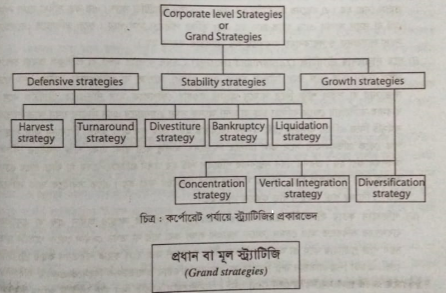 ব্যবস্থাপনায় কৌশল বা স্ট্র্যাটিজি বা স্ট্র্যাটীজিক পরিকল্পনার প্রকারভেদ | পরিকল্পনা | ব্যবস্থাপনা নীতিমালা
